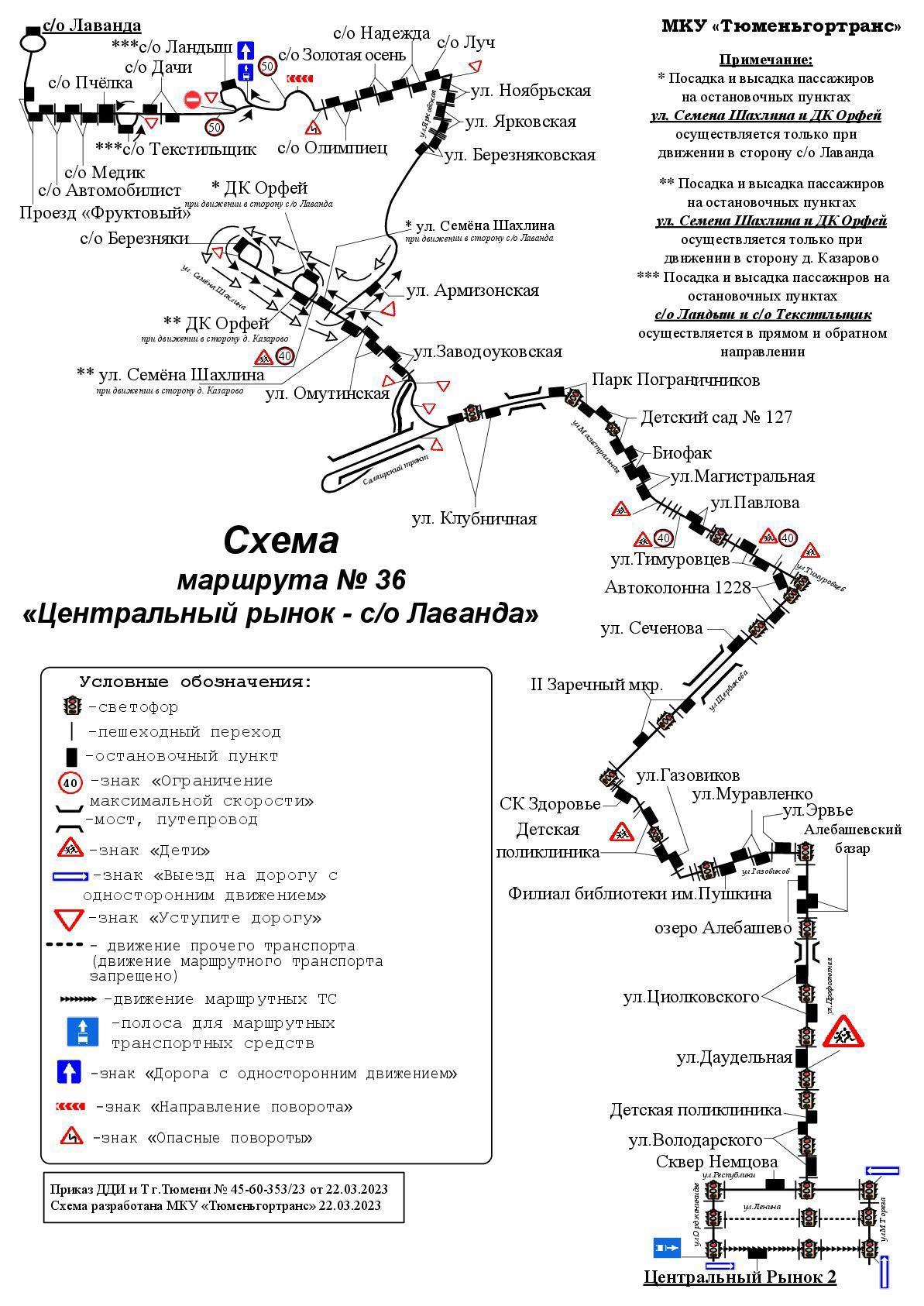 Маршрут 57 тюмень схема